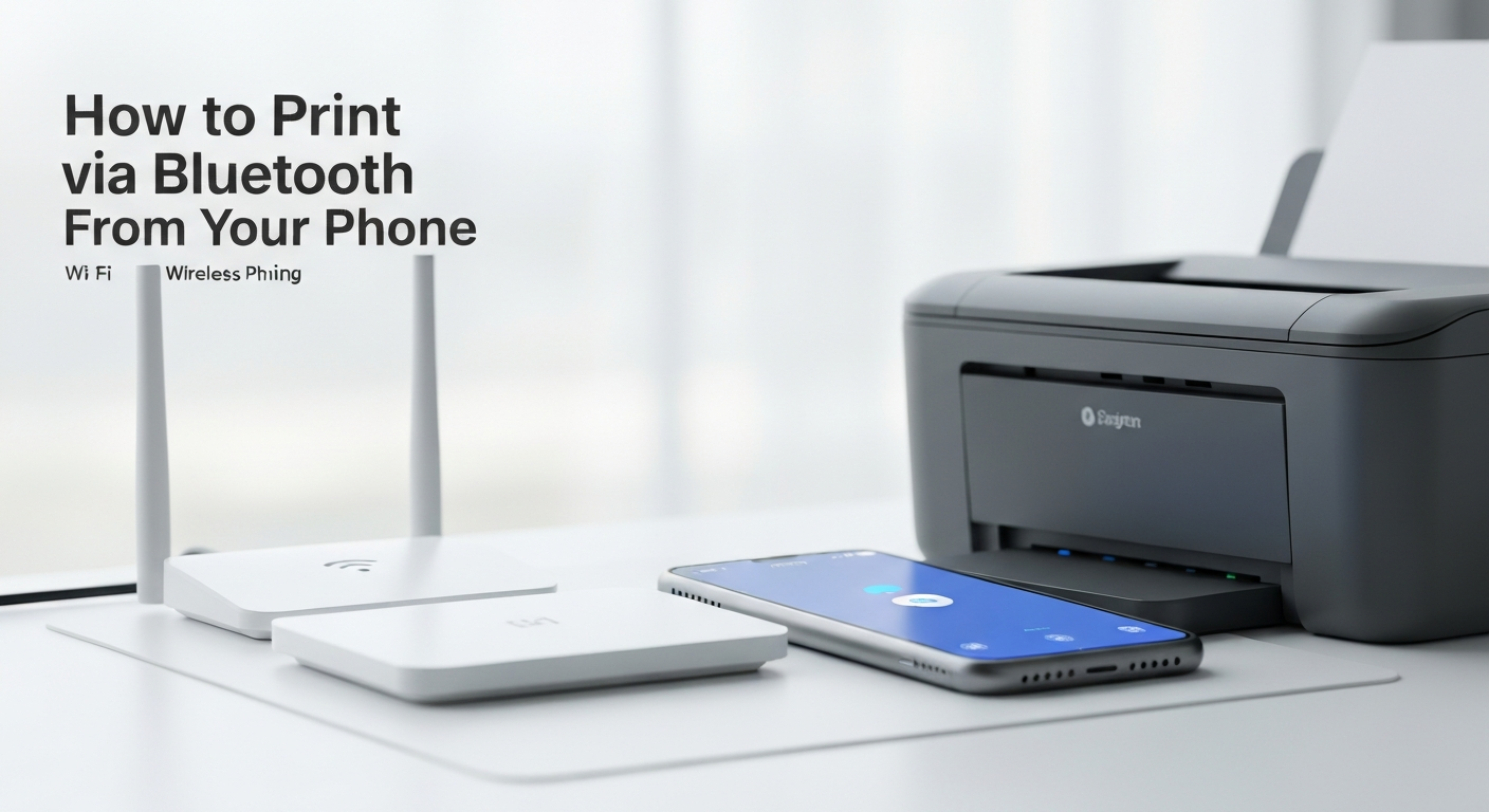 How to Print via Bluetooth From Your Phone — bluetooth printing