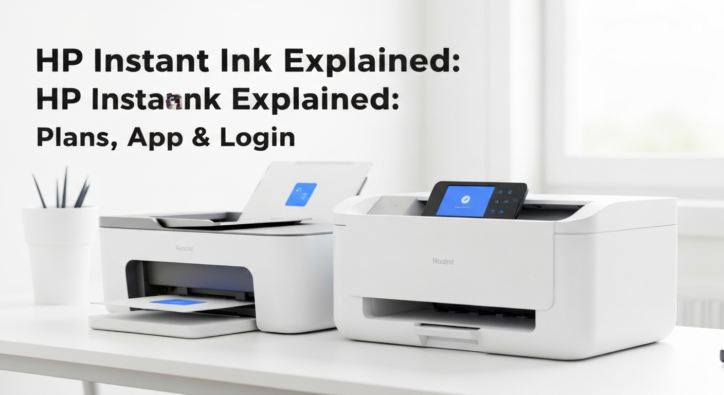 HP Instant Ink Explained: Plans, App & Login — hp instant ink