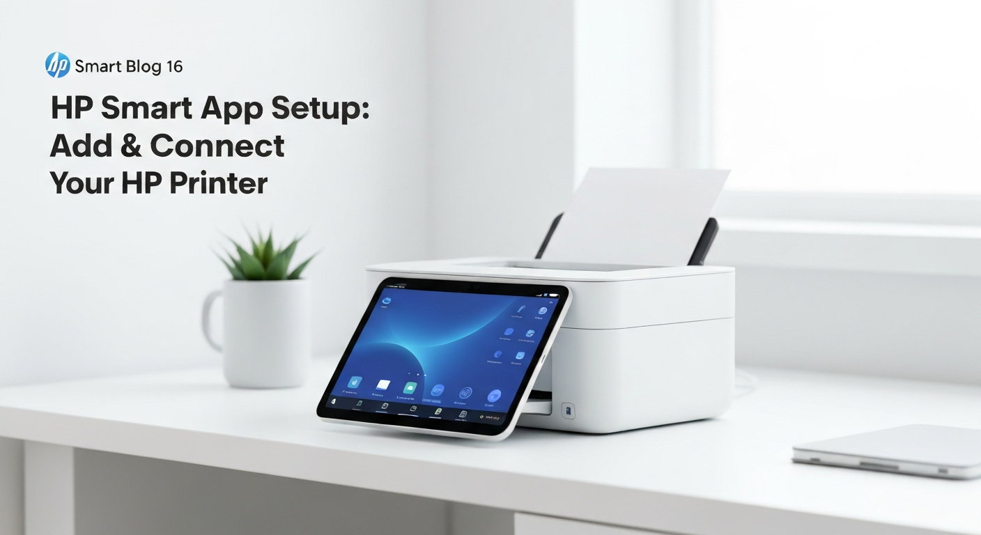 HP Smart App Setup: Add & Connect Your HP Printer — hp smart setup
