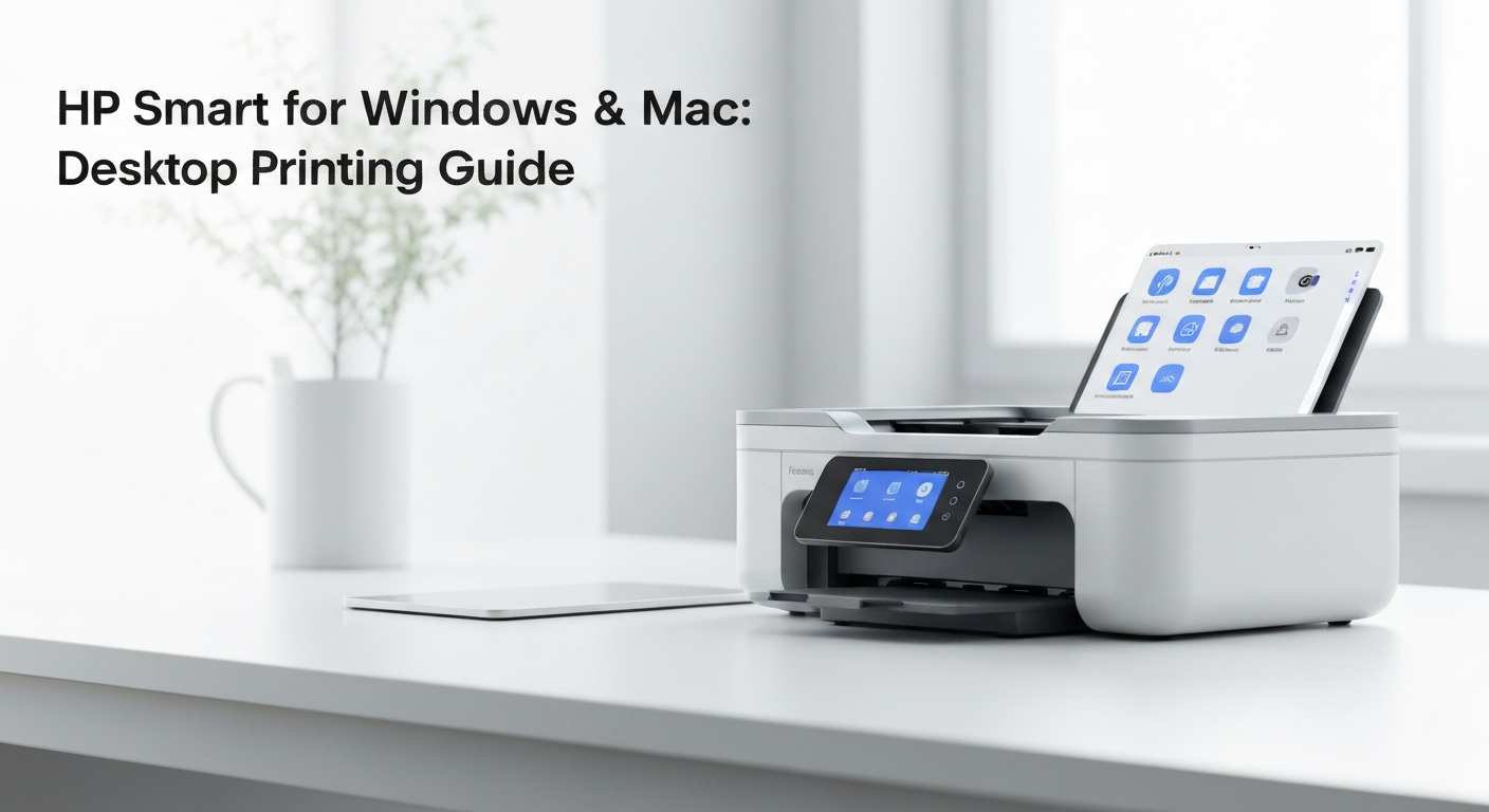HP Smart for Windows & Mac: Desktop Printing Guide — hp smart for windows